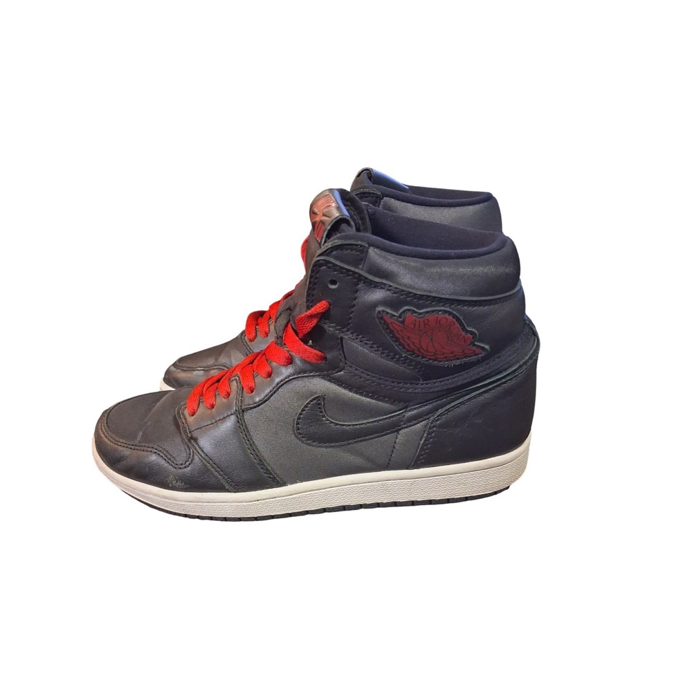 Nike Air Jordan 1 Retro High OG Black Gym Red Sneakers 555088-060 Mens 8